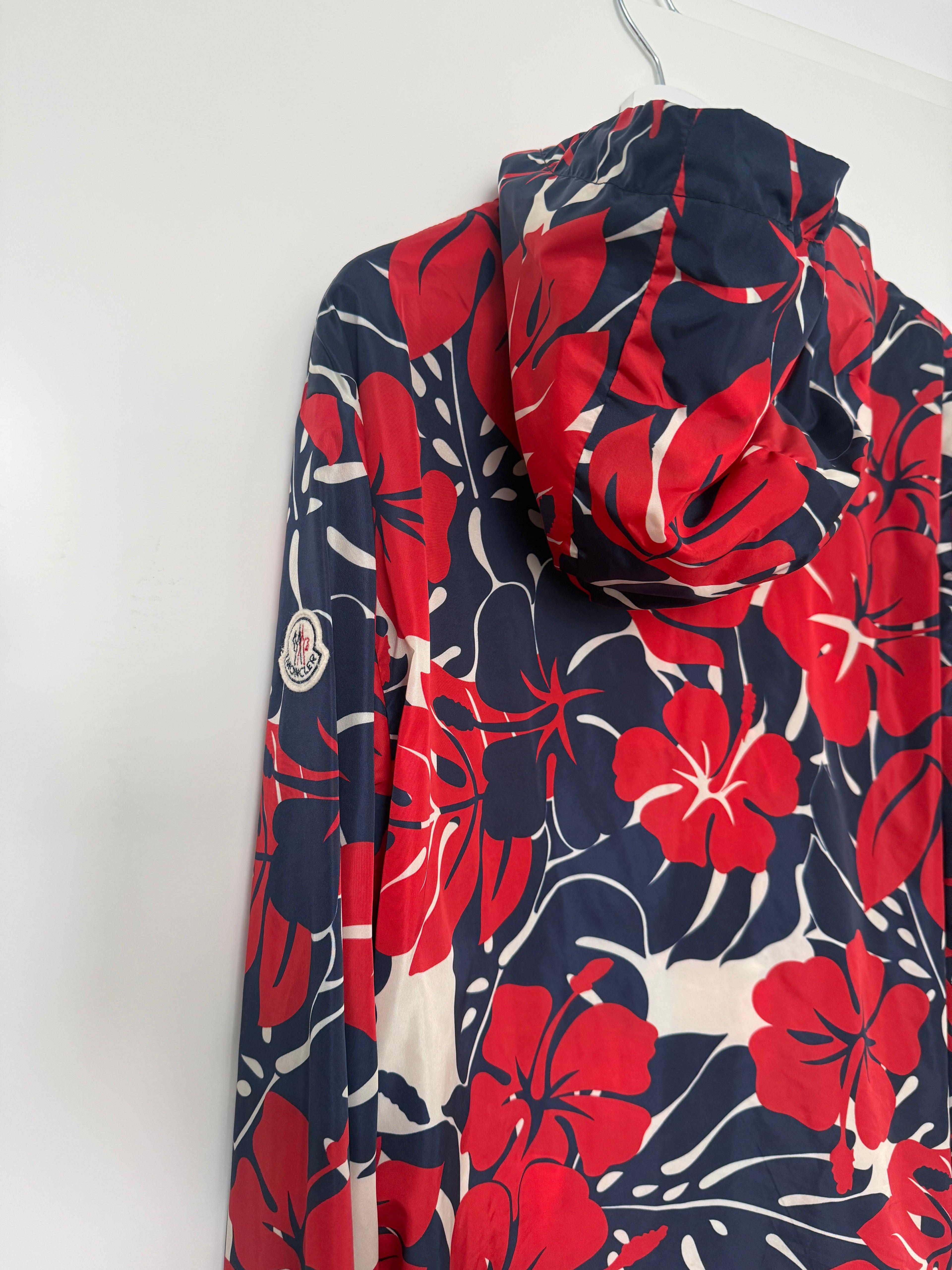 Moncler Floral Print Windbreaker
