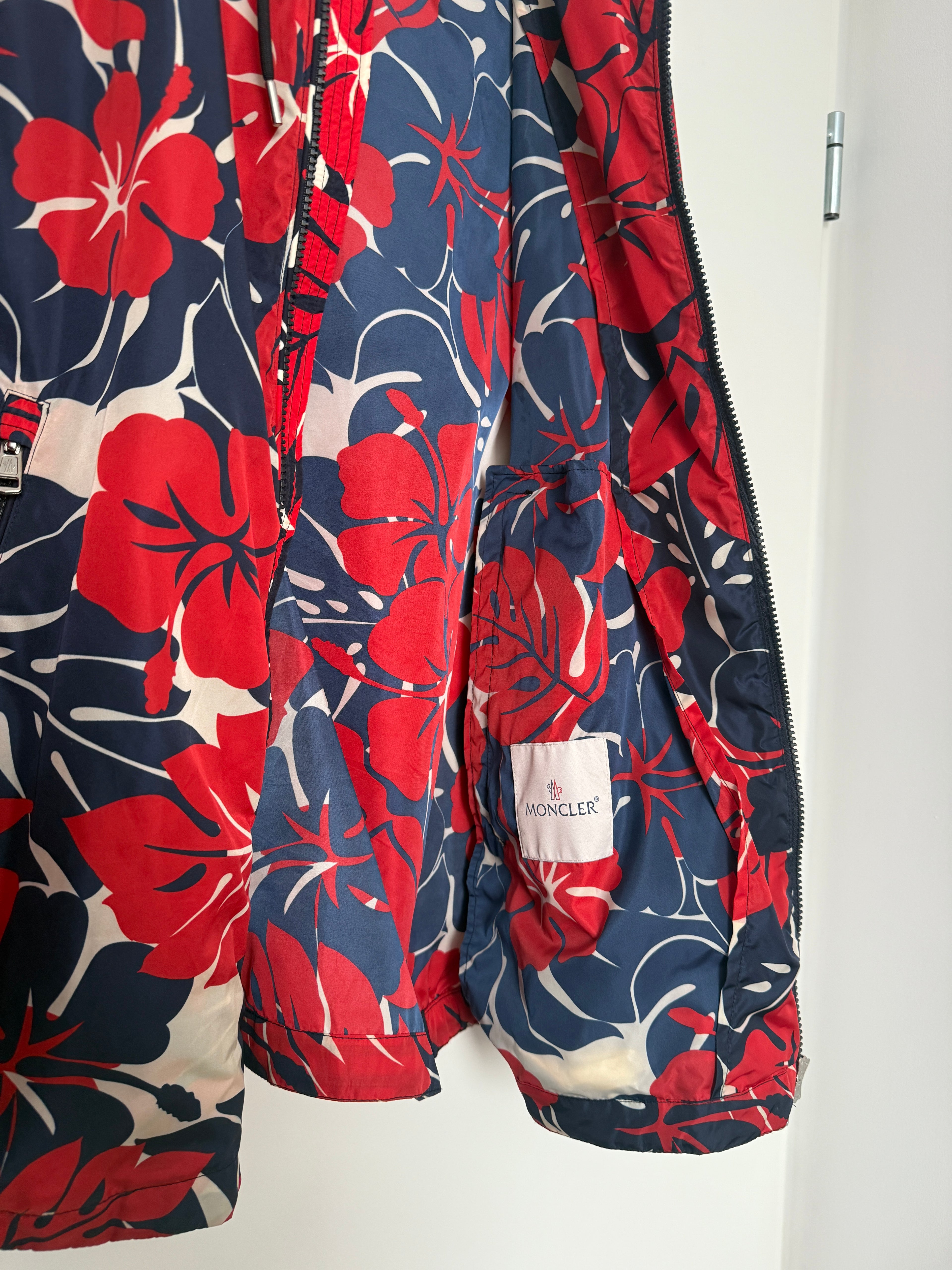 Moncler Floral Print Windbreaker