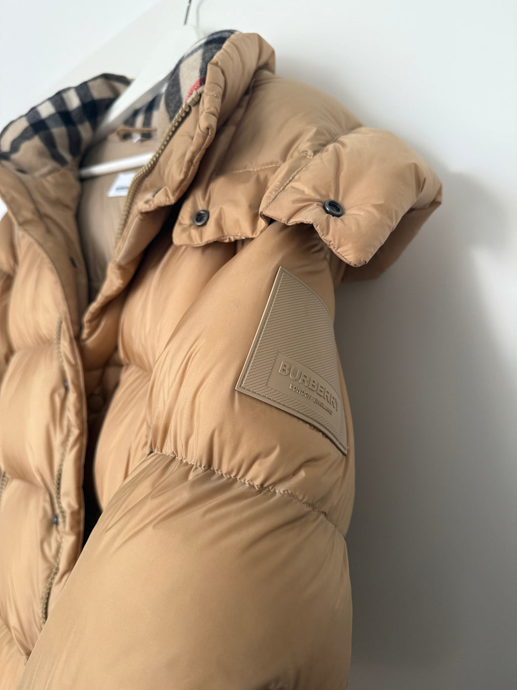 Burberry Detachable Sleeve Puffer Jacket