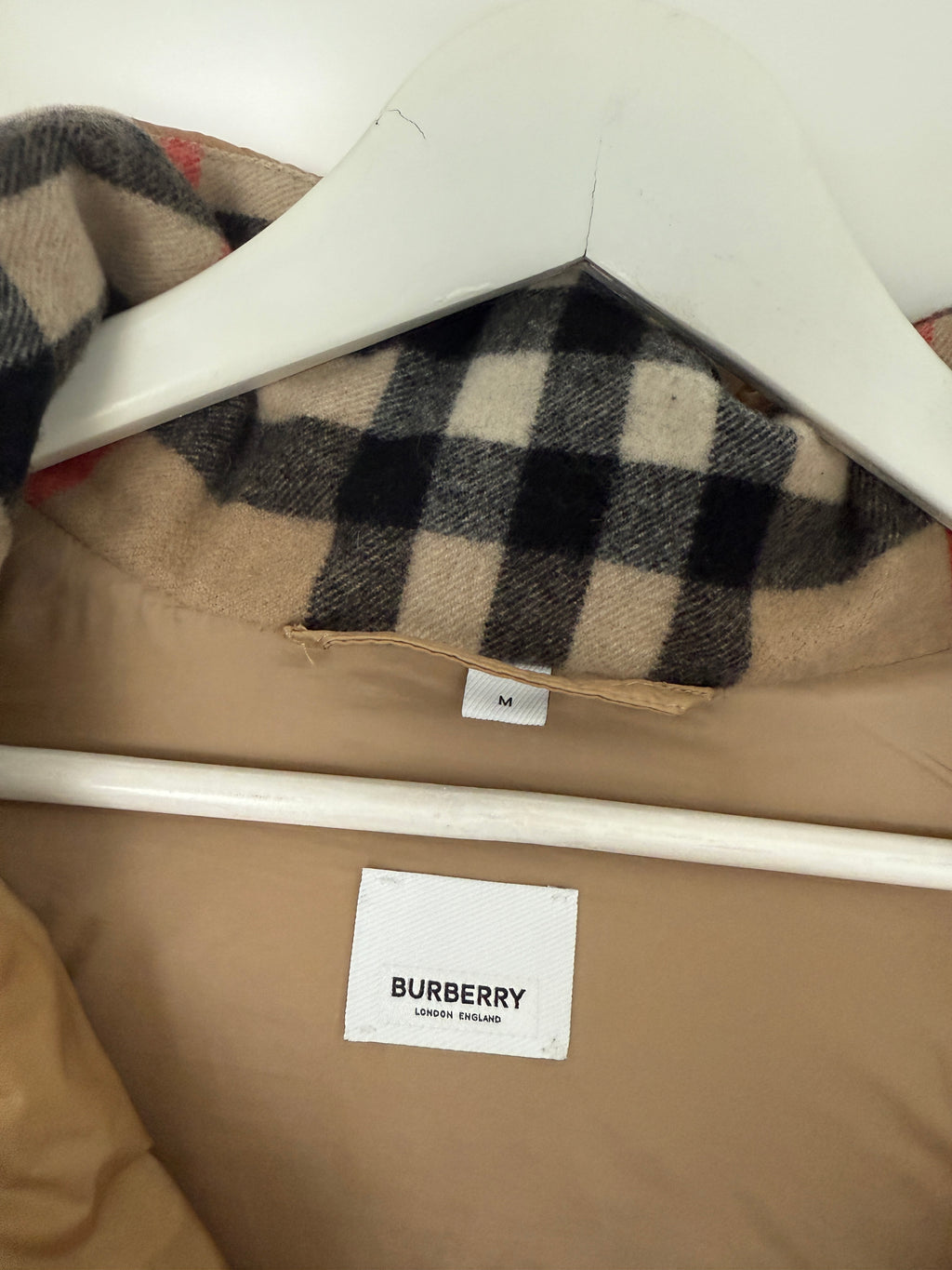 Burberry Detachable Sleeve Puffer Jacket